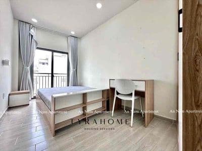 Cho thuê ch 2pn - 1pk balcony thoáng cầu bông/máy giặt riêng 45m2