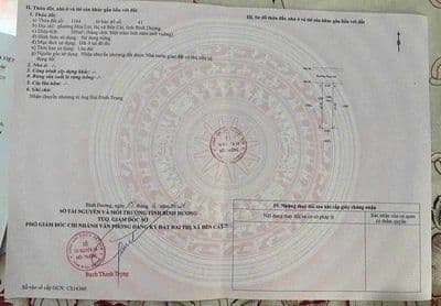 Bán đất thổ cư 100% Trung tâm TP Mới Bình Dương, 5x21m