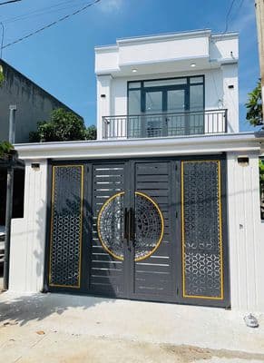 Bán nhà 1 sâm xe, 3p ngủ, 2wc, TP Bến Cát, Bình Dương