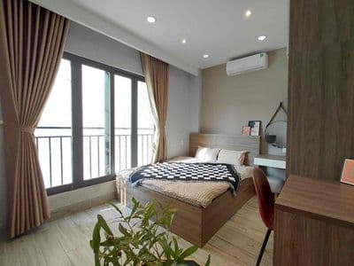 Chung cư mini 1pn bancol 45m2 ngay cv gia định / hầm xe / thang máy