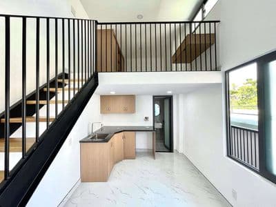 Căn hộ có gác sạch sẽ ngay vincom phan văn trị
