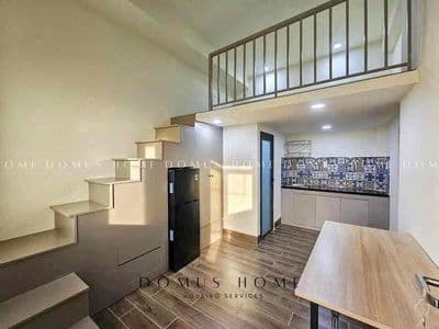 Căn hộ mới xây full nội thất_gác cao 2m_ngay cvpm quang trung