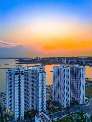 Sapphire S2 Studio 37m2 view biển full nội thất