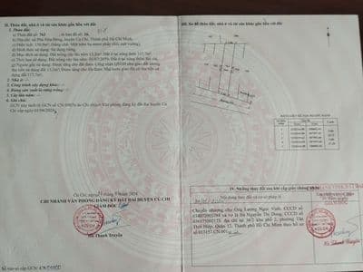 Bán đất Củ Chi