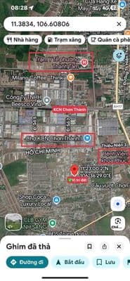Bán đất đẹp gần chợ KCN 300m, 5x22m, hơn 600tr