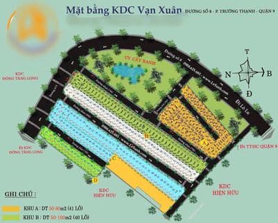 Bán nền góc 2 mt kinh doanh đường 8 - cạnh đông tăng long