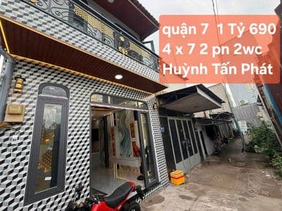 Nhà đẹp mới quận 7 1 Tỷ 690