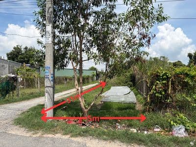 Đất nền chưa thổ cư 155m2 gần bệnh viện Xuyên Á, Lô Góc