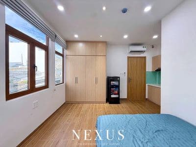 Căn hộ tách bếp - đầy đủ nội thất ngay lê đức thọ - thống nhất -đh vlu