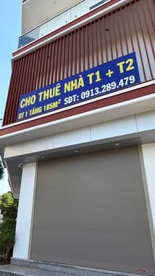 Cho thuê mbkd 2 sàn 370m2 thuộc kđt liêm chính phủ lý 2 mặt tiền rộng