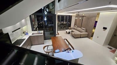 Cho thuê penthouse c sky view – full nội thất cao cấp