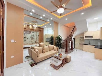 Giảm 1 tỷ phố Nguyễn Đức Cảnh, ngõ thông, nhà mới, 41m*5T giá 8,15T.