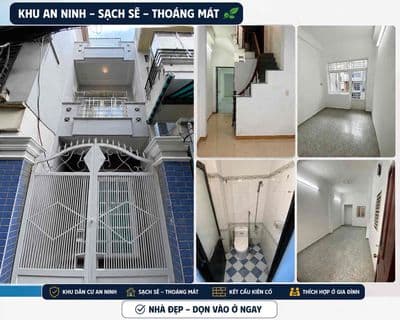 Nhà Nguyên Căn hẻm xe hơi trần văn Đang q3