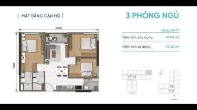 Hiếm duy 1 căn 3pn.2wc 82m2 view bbđ giá 6.3 tỷ allin cc d-aqua q8