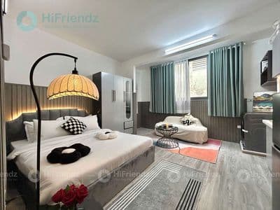 Gần lê văn sỹ-studio full nt mới xây -40m2-cửa sổ lơn-máy giặt riêng