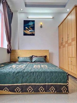Cho thuê nhà 2pn full nội thất ngay trường mầm non sóc nâu