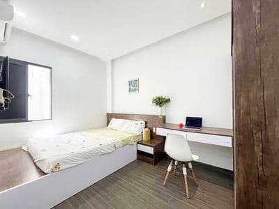 Căn hộ 1 phòng ngủ tách bếp ngay ngã tư cống quỳnh trung tâm quận 1