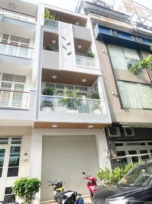 Cho thuê gấp nhà 4 tầng mặt tiền nguyễn bỉnh khiêm-dt 4.5x18 giá 43tr