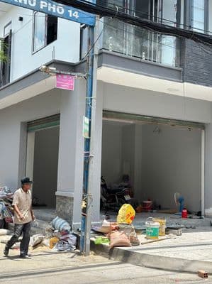Cho thuê mặt bằng tầng trệt kinh doanh mới xây.