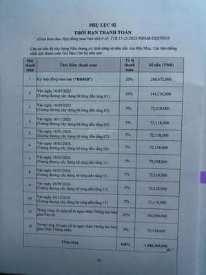 Bán căn hộ Destino Centro 52m2, 2PN, Long An