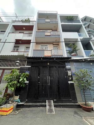 Bán nhà khu dân trí • hẻm 7m thẳng trục • 4 tầng x 56m2
