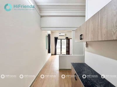 Ngã tư phú nhuận-căn hộ 1 phòng ngủ-ban công-mới xây full nt-50m2