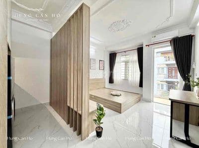 Studio ban công tách bếp máy giặt riêng full nội thất Đầm Sen, VHU HIU