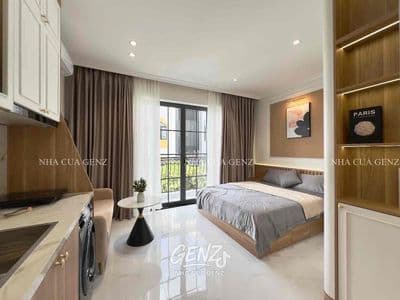 Cho thuê căn hộ full nội thất ban công