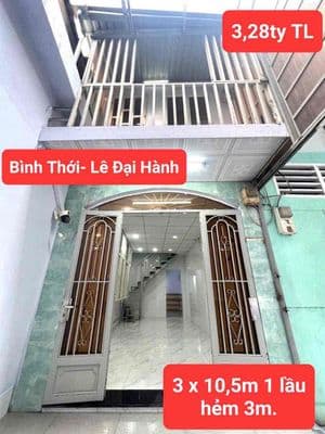 Nhà mới – vào ở ngay | bình thới – lê đại hành, q11