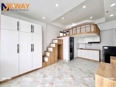 Căn hộ nằm gần đại học văn hiến_gác cao 2m_ngay go trường trinh