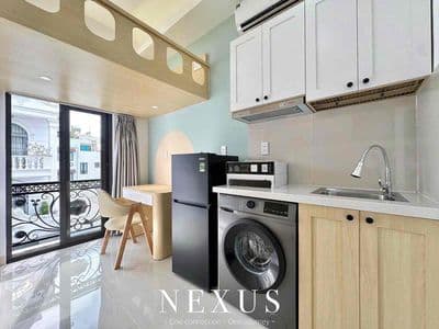 Mới xây cạnh đại học gtvt _ full nội thất mới _ ban công riêng
