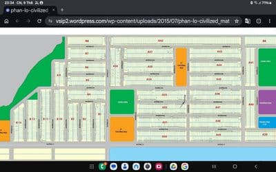 Bán đất khu A. visip 2A mở rộng, đường 33, N5A