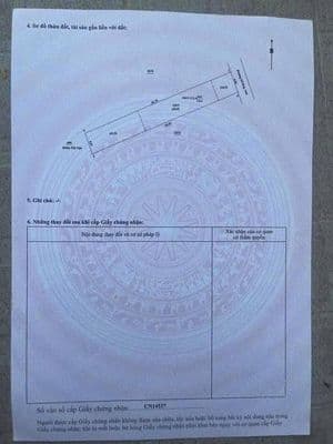 Bán đất thổ cư 119.4m2 gần trường tiểu học Phú Hòa 3, Thủ Dầu Một
