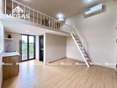 Căn hộ có gác giá sinh viên ngay văn lang, iuh, gia định ban công