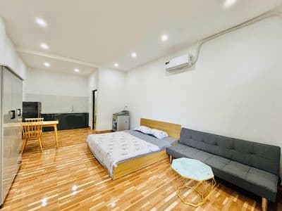 Căn hộ studio full nội thất – gần chợ hoà xuân