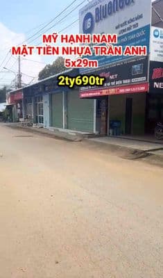 MT 5x29m Mỹ Hạnh Nam,Đức Hoà giá 2 tỷ 690tr
