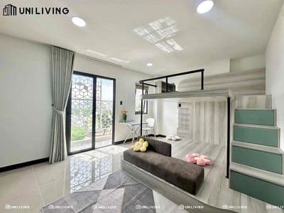 Căn hộ ban công full nội thất ngay Lê Văn Việt - Ngã Tư TĐ