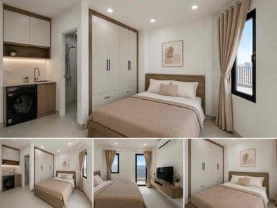 Khai trương căn hộ studio ban công ngay ĐH UEH_ Y dược_ĐH Sài Gòn Q10
