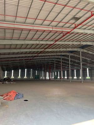 cho thuê xưởng 4200m2 giá thuê 160 triệu/tháng