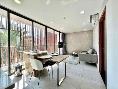 Cho thuê căn hộ cao cấp 1pn-view thoáng nội thất hiện đại ít chi phí