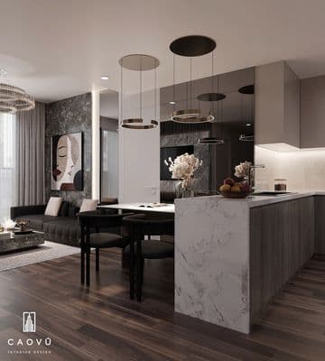 Căn hộ 3 ngủ 80m view hồ nội thất cao cấp Masteri West Heights Tây Mỗ