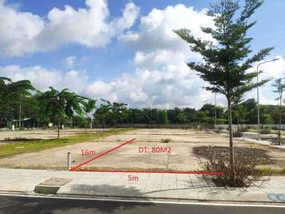 Chỉ 660 triệu sang tên ngay lô đất 80,5m2 đường Trần Văn Chẩm xãCủ Chi