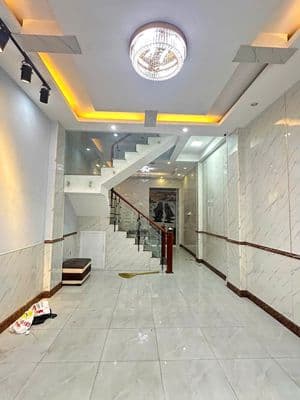 4x14m Nhà thuê Gò Vấp 4PN 5WC Sân thượng Phan Huy Ích
