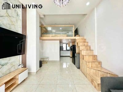 Khai trương -duplex full nội thất - siêu rộng - gác 2m