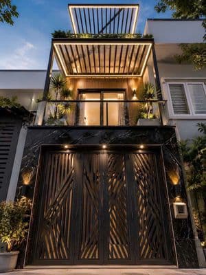 Nhà Phố Hiện Đại FULL NT Cao Cấp Hẻm 803 HTP Q7