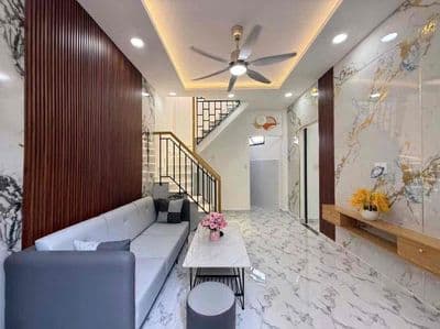 Cho thuê nhà mới full nội thất quang trung phường 10 gò vấp