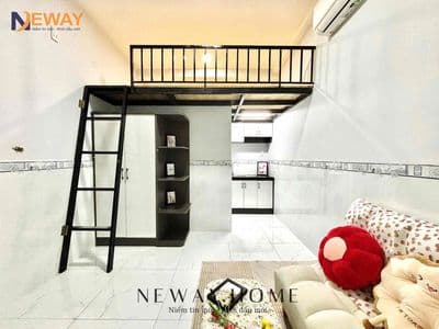 Duplex sẵn nội thất, phòng mới gác cao nằm gần đại học văn hiến