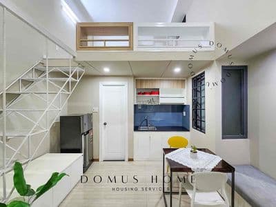 Căn hộ có gác ở 3-4 người full nội thất ngay nguyễn thị thập - lotte