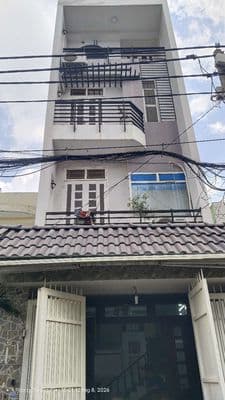 Nhà 1trệt 3lầu 4pn 5wc 4 16 hẻm xe tải thông gần nhà truyền thống TTN