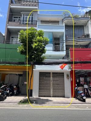 NGUYÊN CĂN 4X20M Trệt lửng 2Lầu mặt tiền VĨNH HỘI Q4